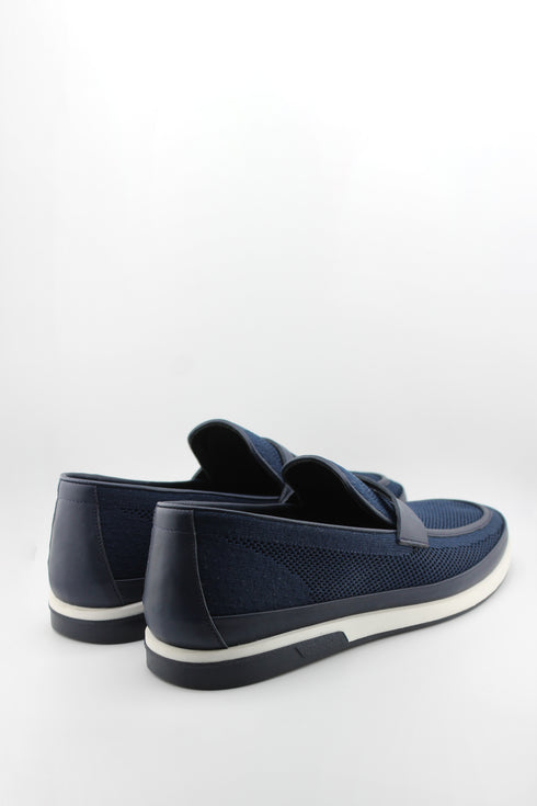 DFC Relax Men Perforated Slip-On Loafer with Strap